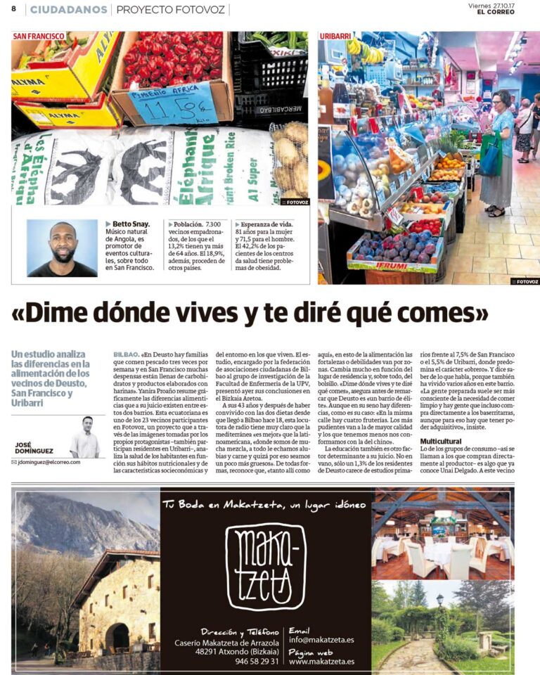 Barrios Saludables en EL CORREO