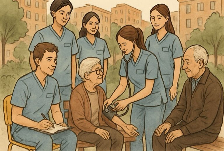 Aprendizaje-Servicio y salud comunitaria en Uribarri